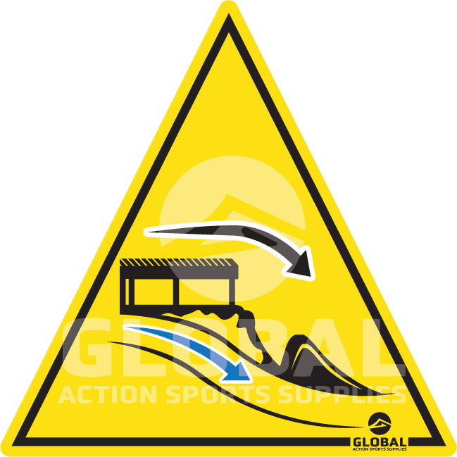Drop - Advanced (with intermediate go around to the right)