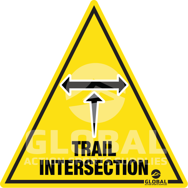 Trail Intersection (3-way)